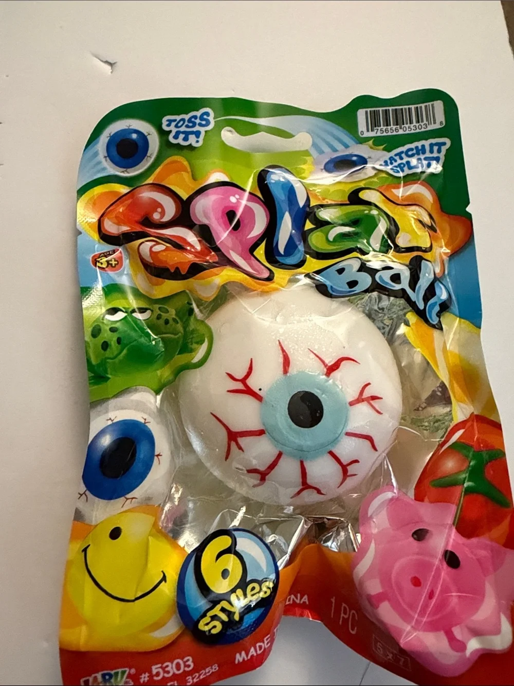 Splat ball eye